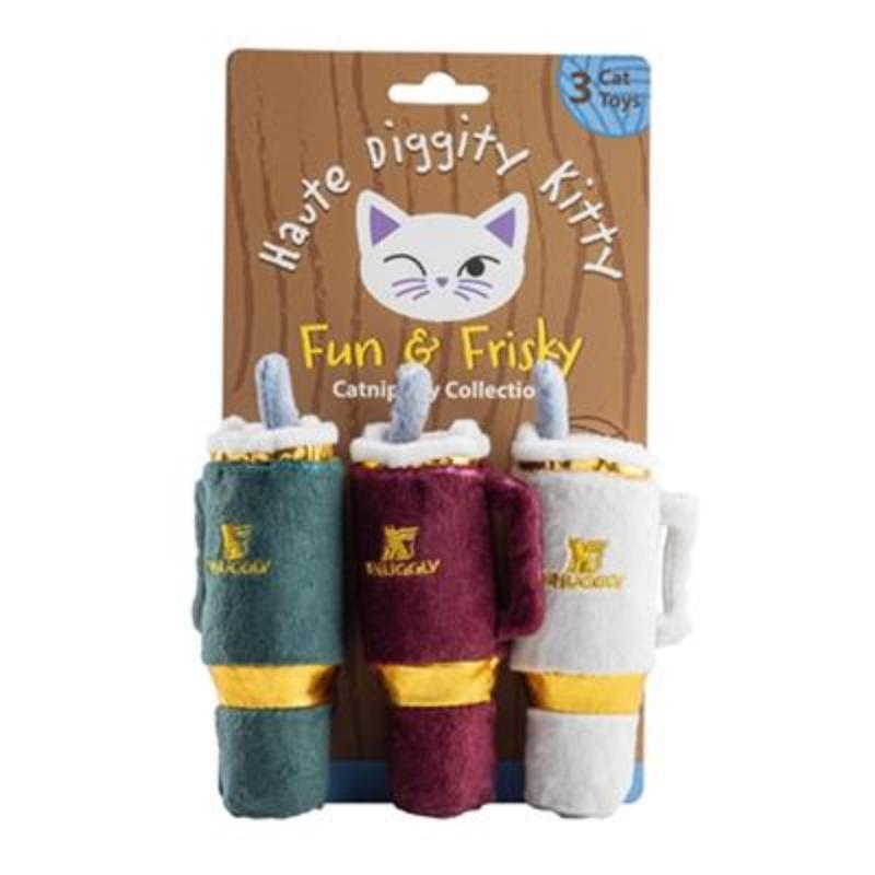 Kitty Holiday Snuggly Cup 3 Pack