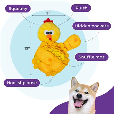 Snuffle Palz Interactive Plush Puzzle and Snuffle Mat for Dogs