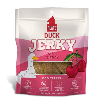 Duck Jerky with Cherries