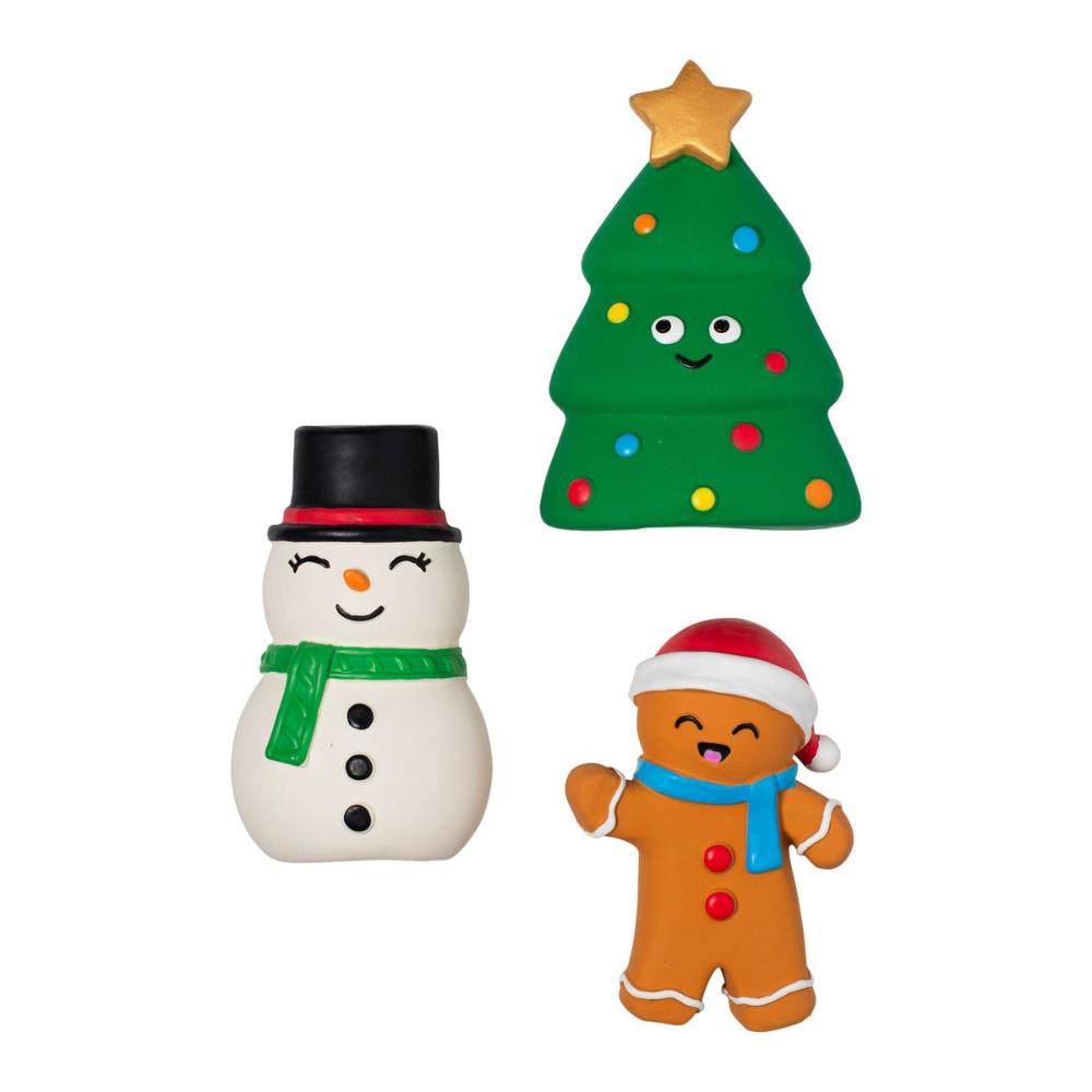 Festive Friends Latex Mini Toys - 3PC