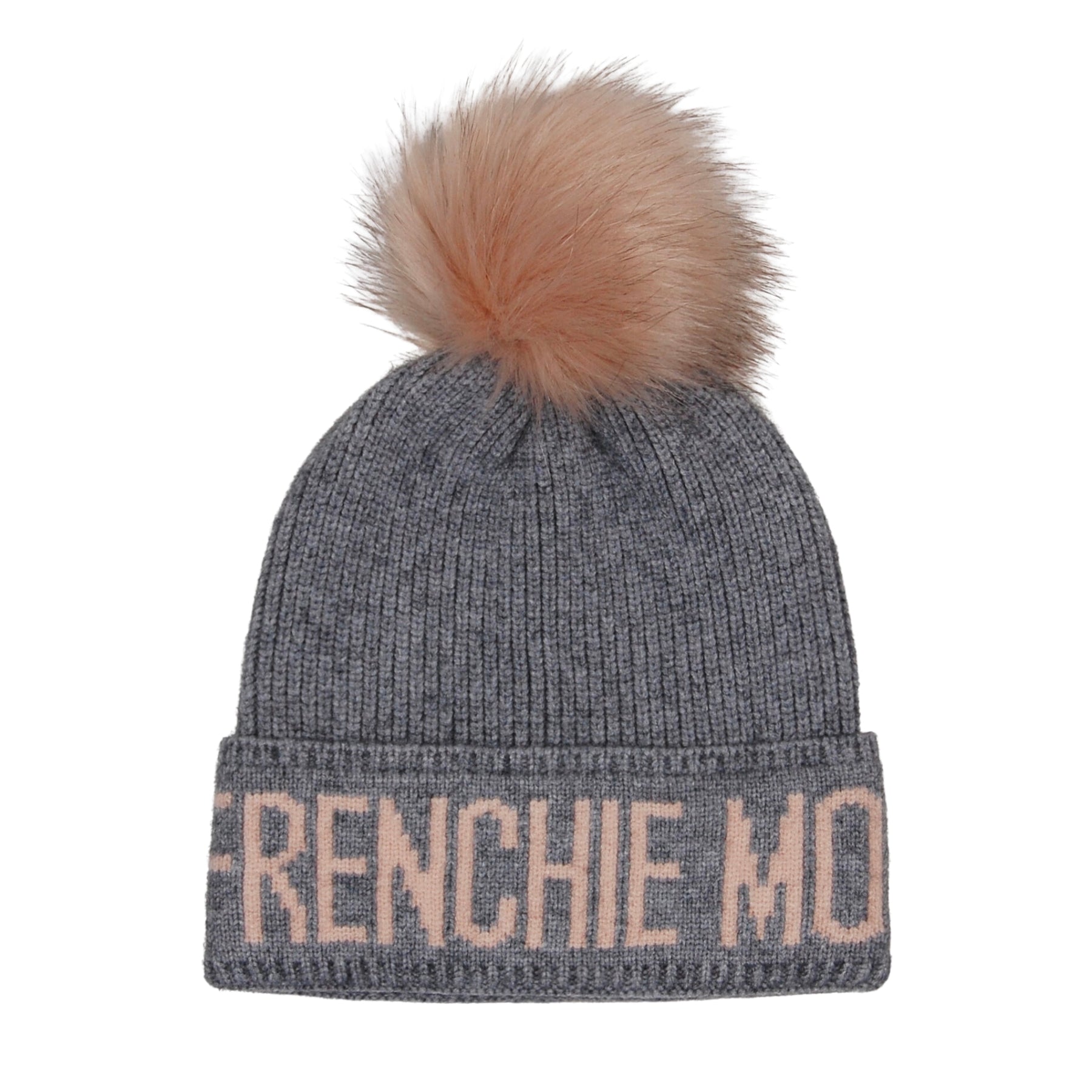 Frenchie Mom Gray/Pink Hat