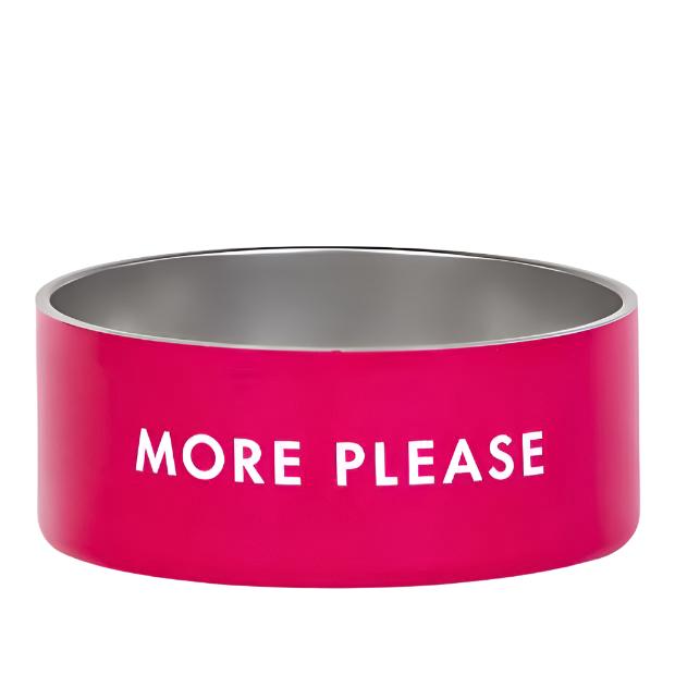 Kate Spade Red or Pink Dog Bowl