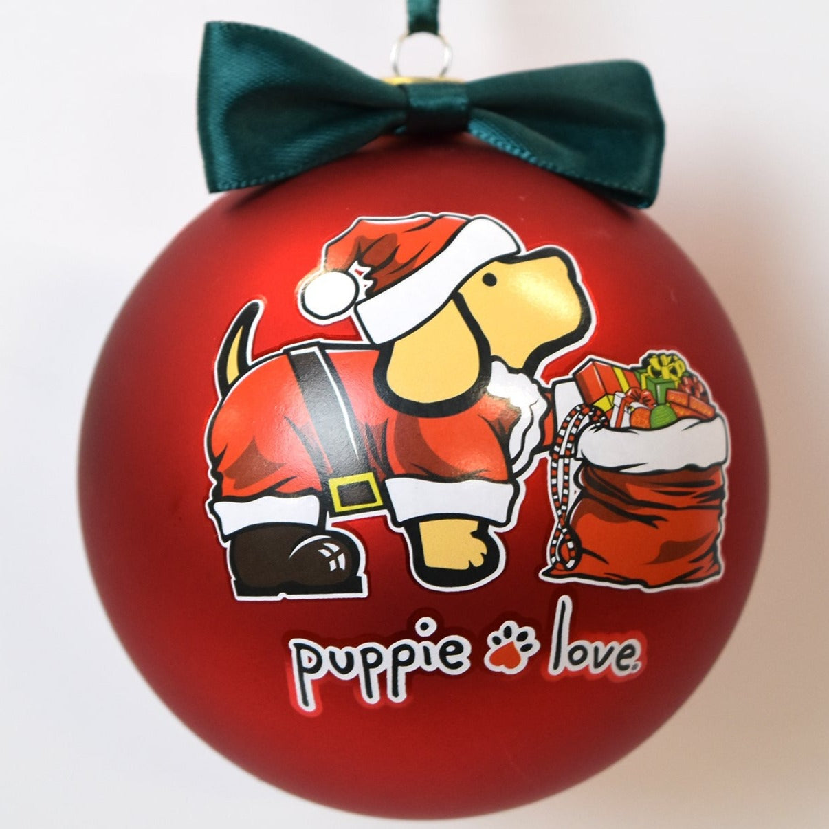 Santa Pup Ornament