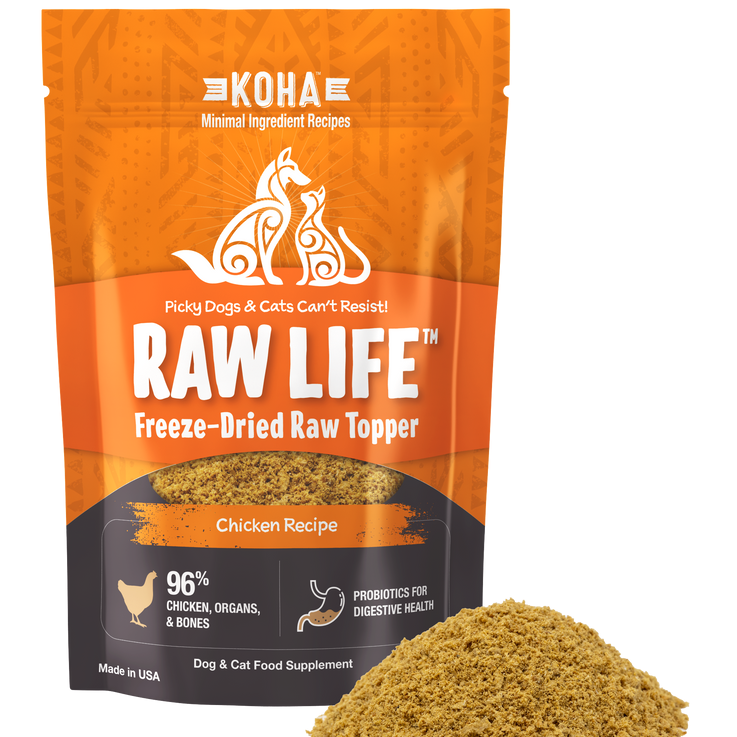 Raw Life Freeze-Dried Raw Topper - Chicken