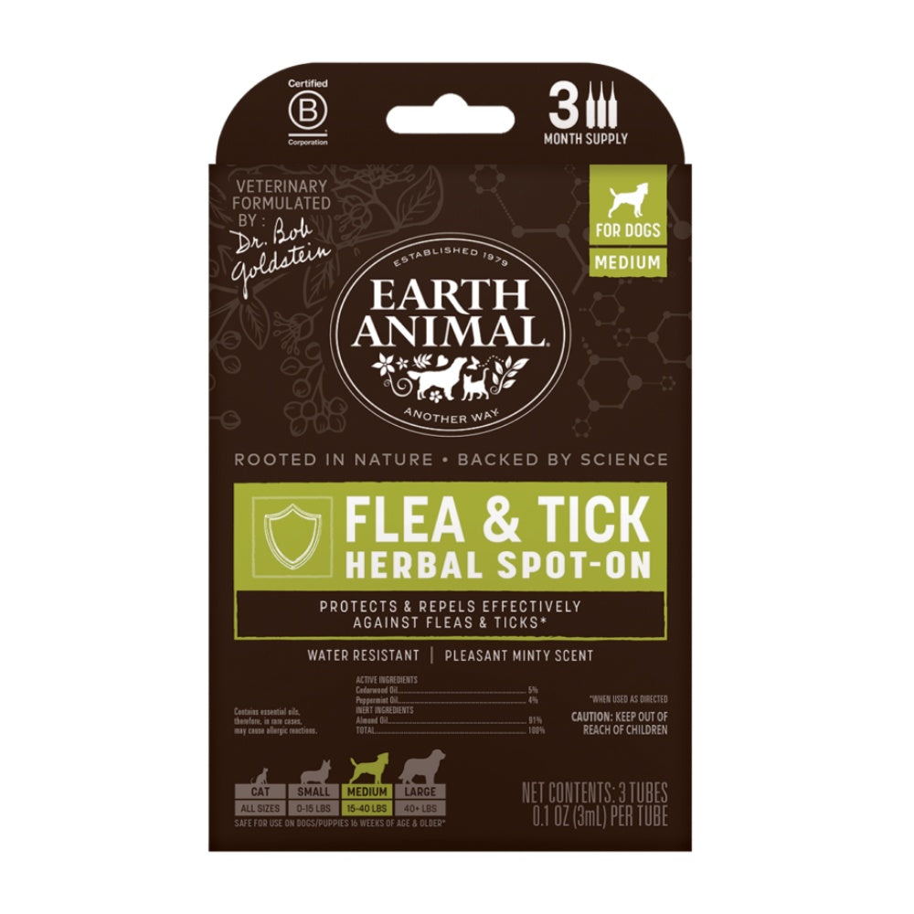 Nature's Protection Flea & Tick Spot-On For Dogs