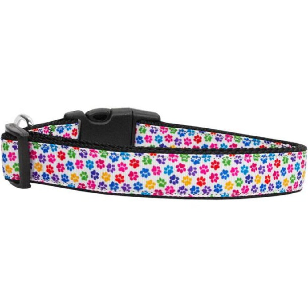 Confetti Paws Nylon Ribbon Collar