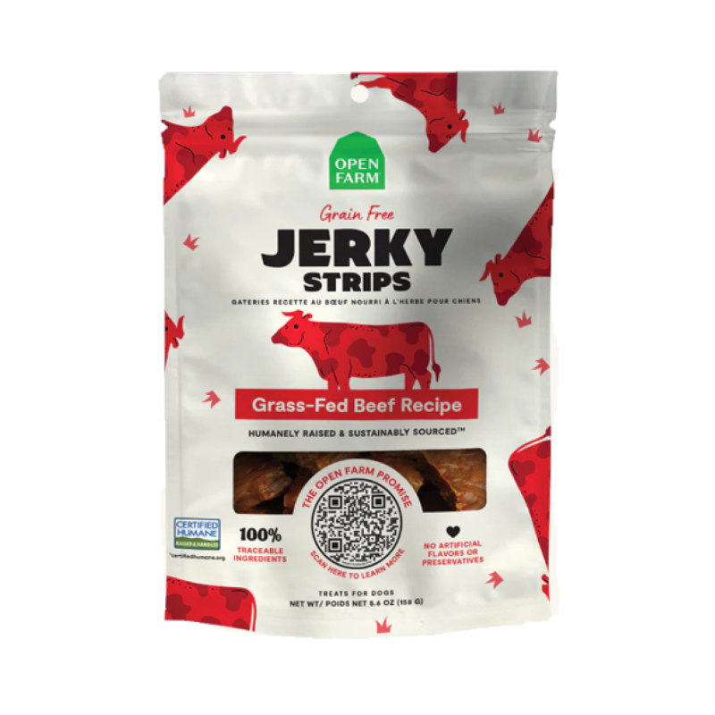 Grain-Free Grass-Fed Beef Jerky Strips