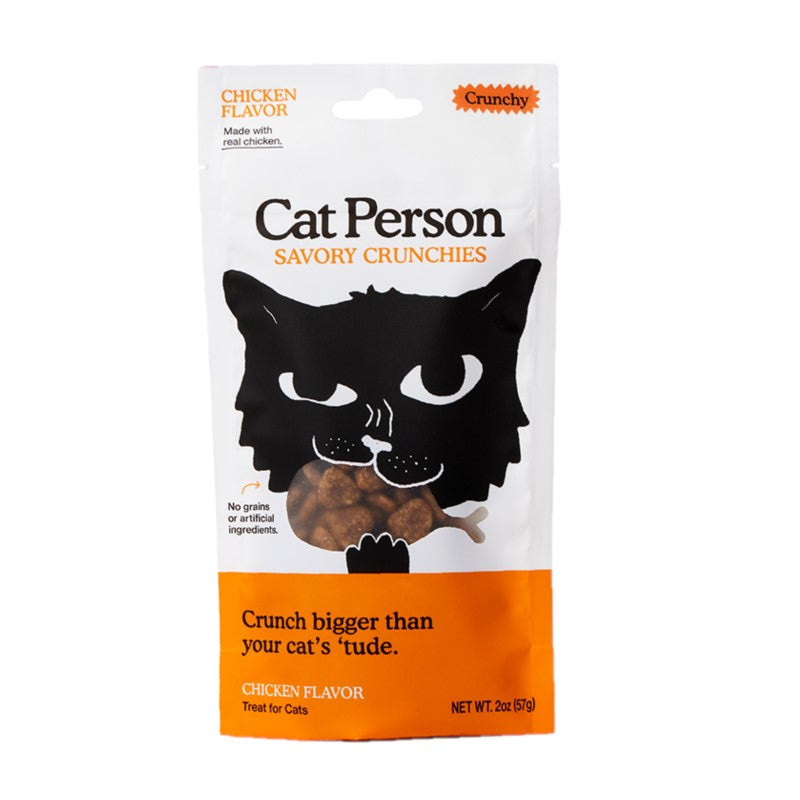 Cat Person Chicken Savory Crunchies