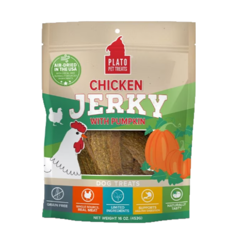 Chicken Jerky with Pumpkin