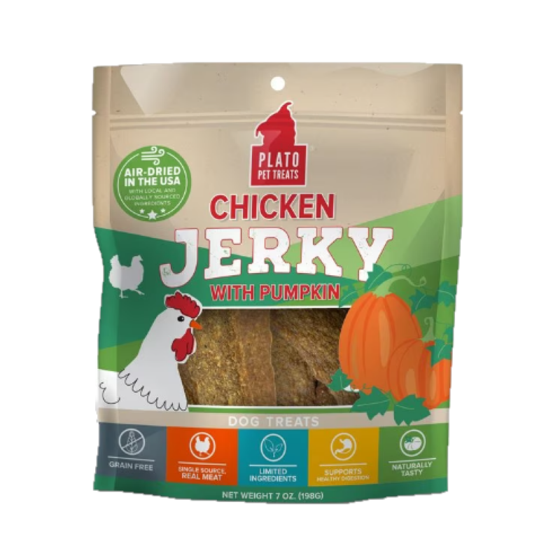 Chicken Jerky with Pumpkin