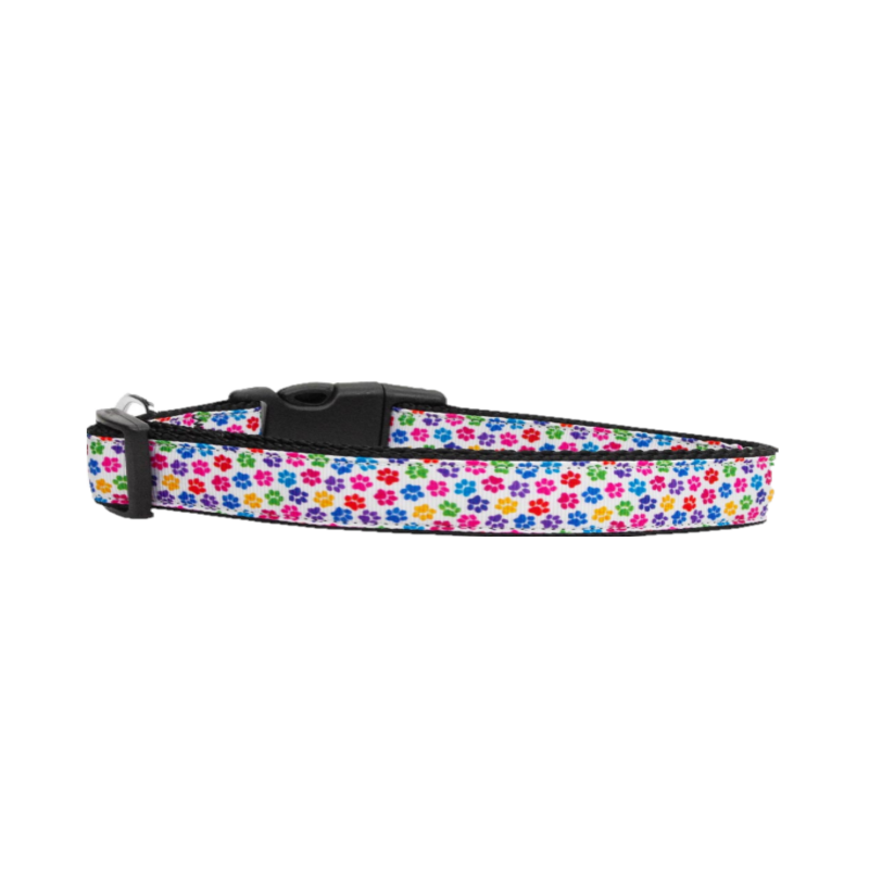 Confetti Paws Nylon Ribbon Collar