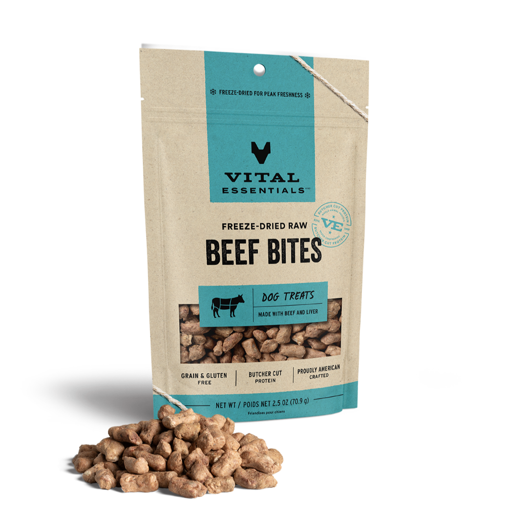 Beef Nibs Freeze-Dried Dog Treats