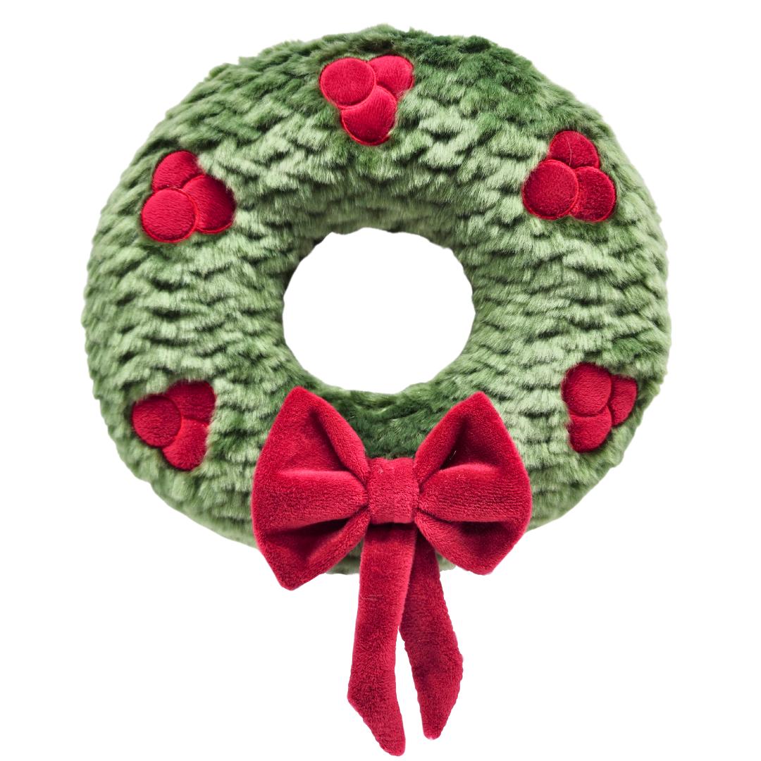 Holiday Wreath Dog Toy