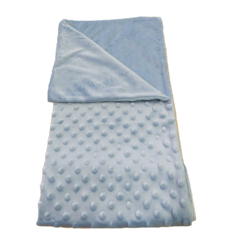 Cuddle Bubble Blanket - Light Blue