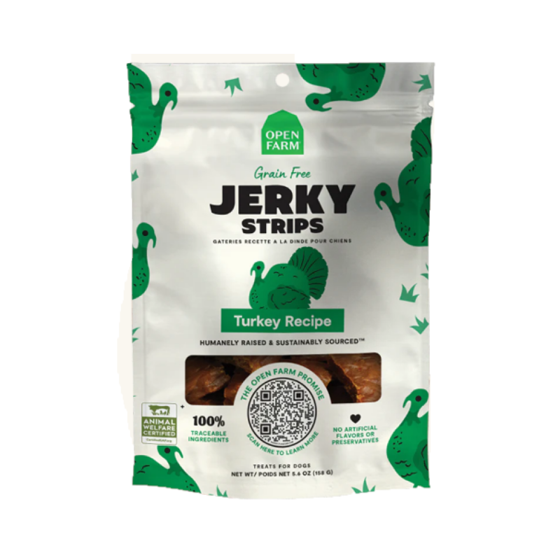 Grain-Free Turkey Jerky Strips