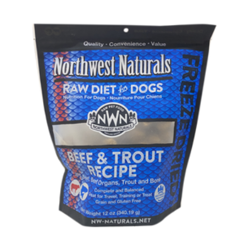 Raw Freeze-Dried Beef & Trout Recipe