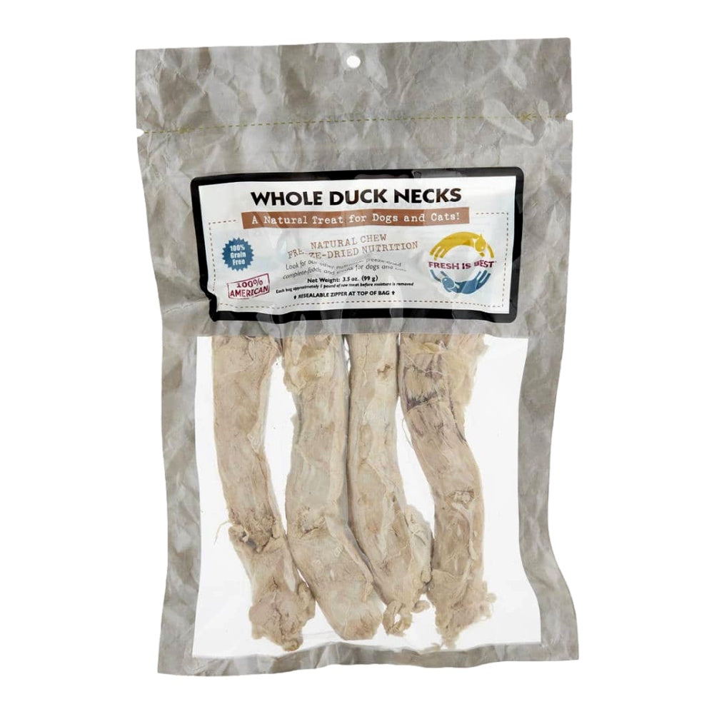 Freeze Dried Whole Duck Necks