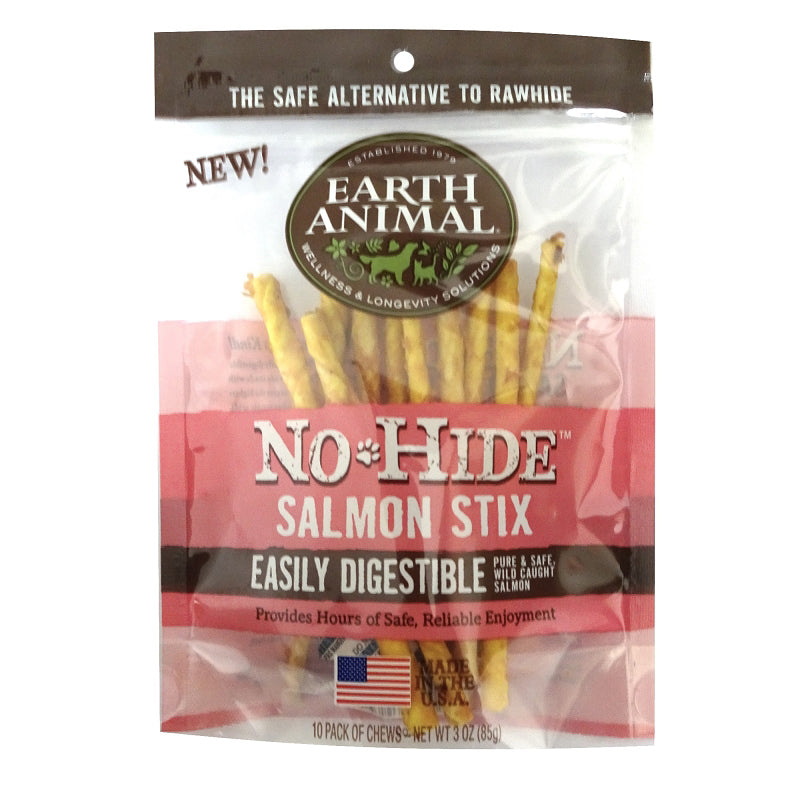 Earth Animal No-Hide Salmon Stix