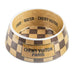 Haute Diggity Dog Checker Chewy Vuiton Bowl