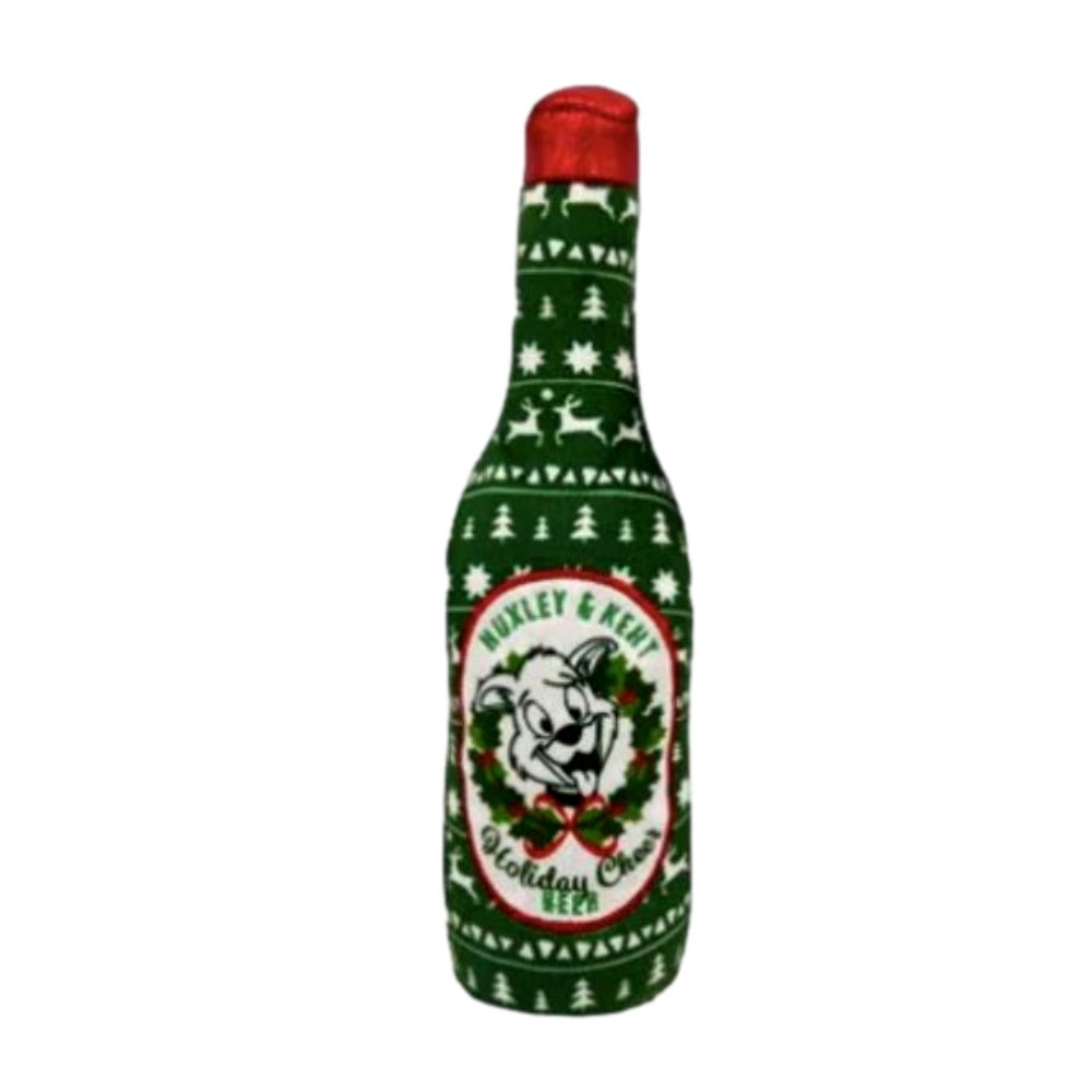 Holiday Cheer Beer Dog Toy