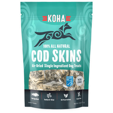 Koha Pet Cod Skins Dog Treats