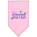 Mirage Pet Products Light Pink Big Sister Bandana