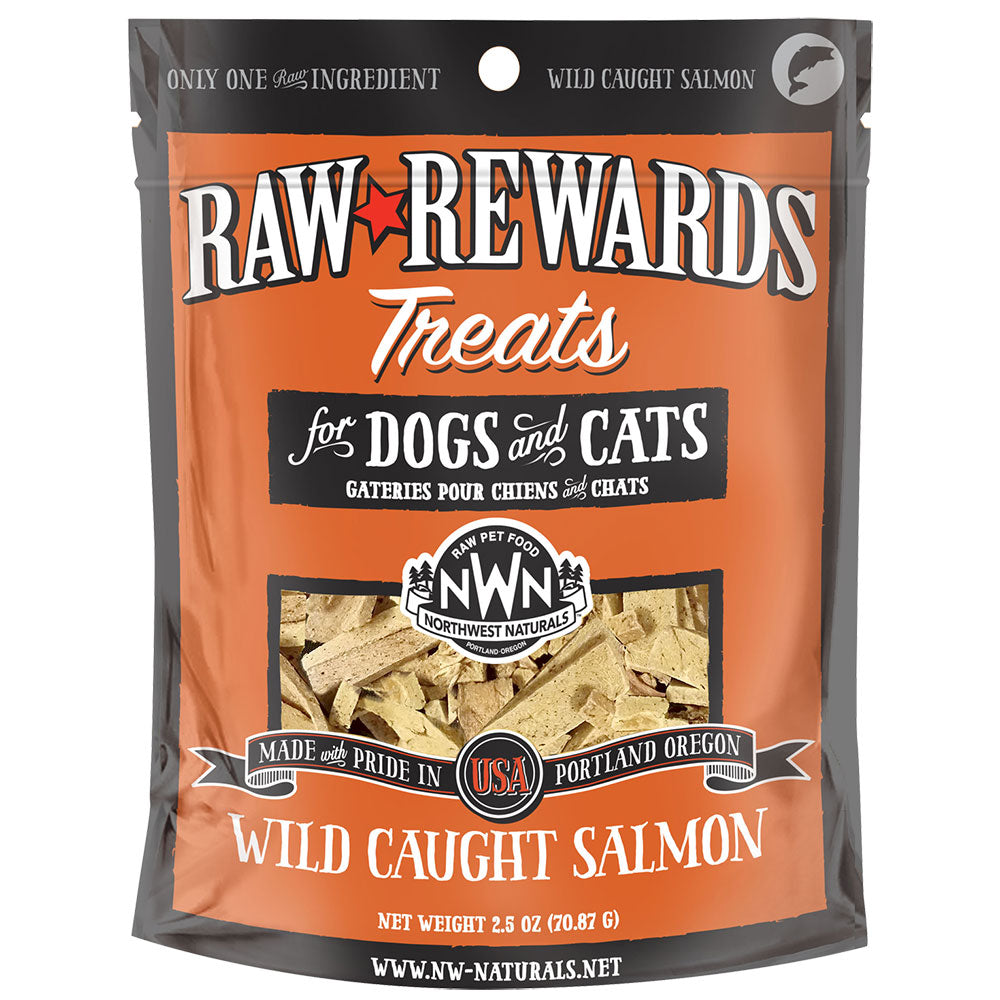 Northwest Naturals Raw Rewards Freeze-Dried Salmon Treats