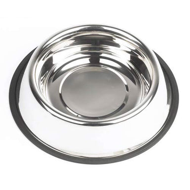 Pets Stop Stainless Steel Dog Bowl