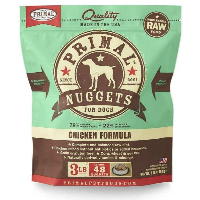 Chicken Formula Raw Frozen Dog Food