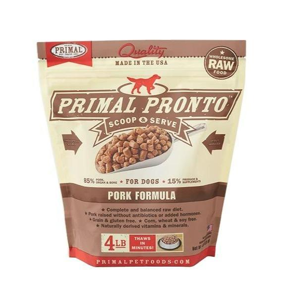 Pork Formula Raw Frozen Dog Food