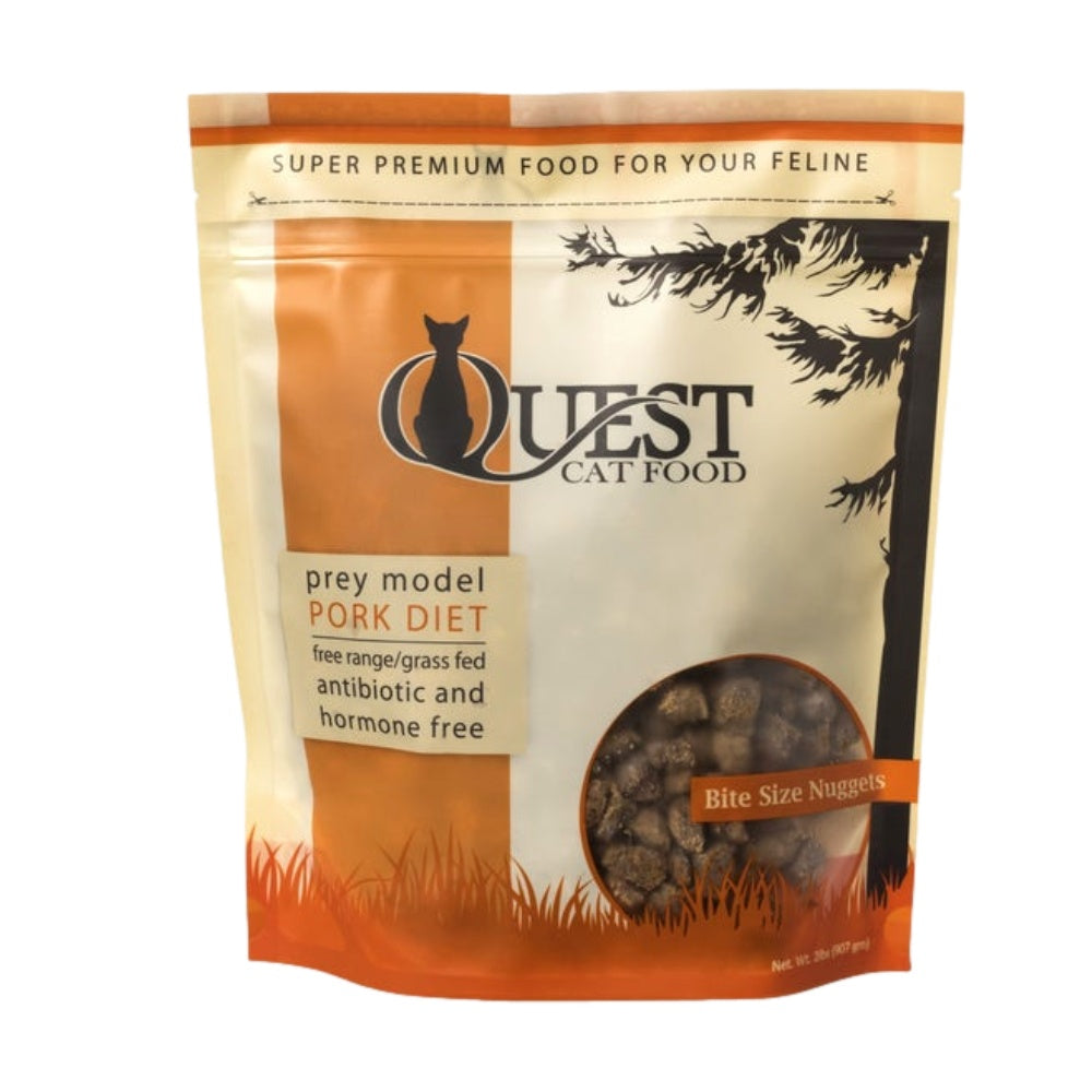 Quest Cat Raw Frozen Pork Diet