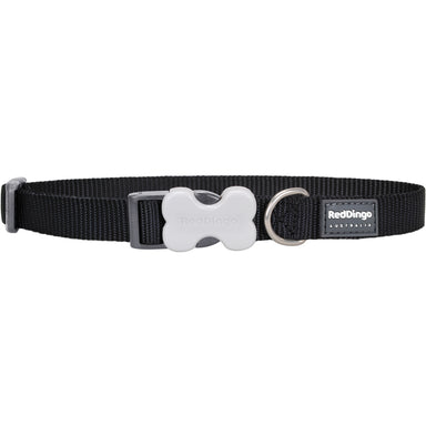 Red Dingo Classic Black Dog Collar