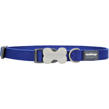 Red Dingo Classic Dark Blue Dog Collar