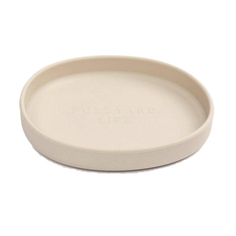 Silicone Cat Dish - Sandstone