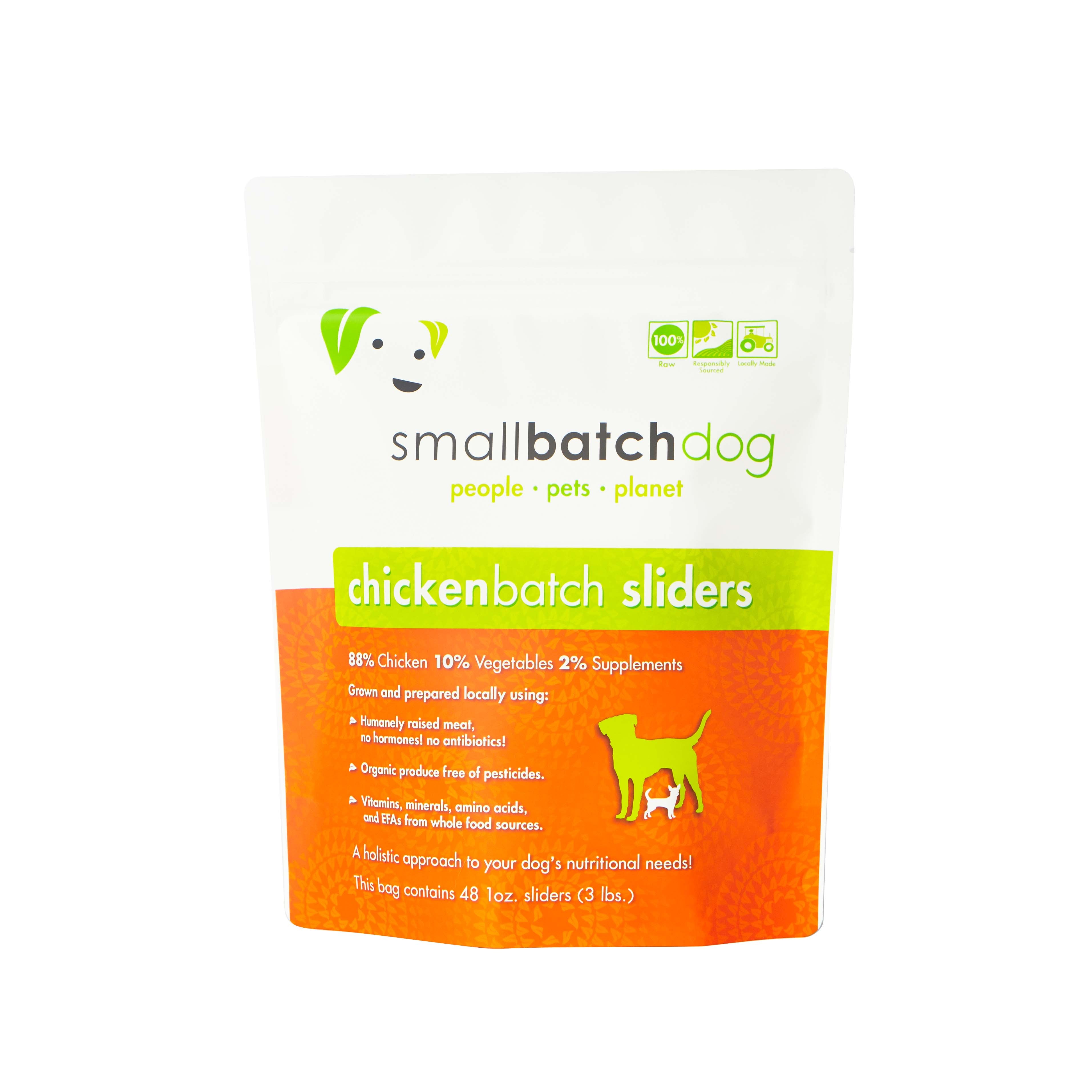 Smallbatch Pets Chicken Frozen Dog Food