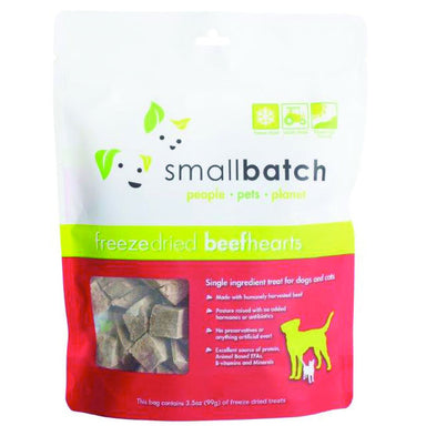 Smallbatch Pets Freeze Dried Beef Hearts