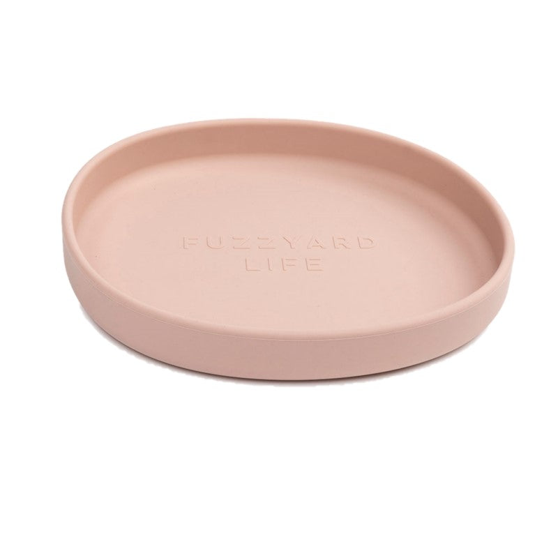 Silicone Cat Dish - Soft Blush