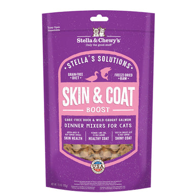 Stella & Chewy's Stella's Solutions Skin & Coat Boost Duck & Salmon