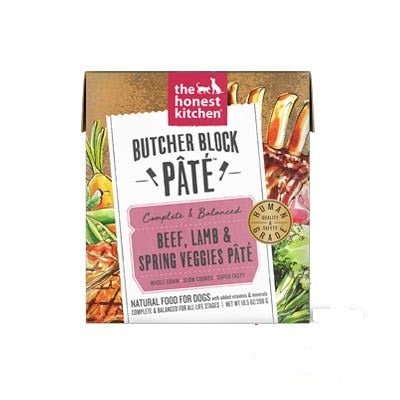 The Honest Kitchen Beef & Lamb Butcher Block Pate