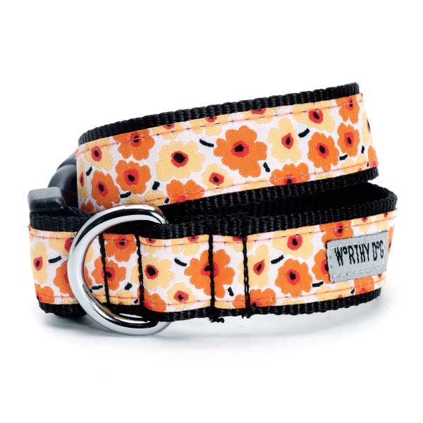 The Worthy Dog Fleurs Collar & Lead