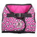 The Worthy Dog Printed Pink Cheetah Sidekick Harness