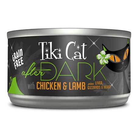 Tiki Pets Tiki Cat After Dark Chicken & Lamb Cat Food