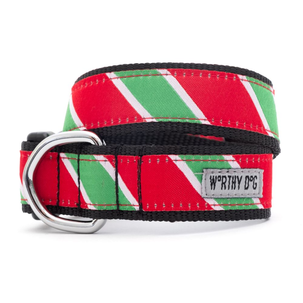 Holiday Stripe Collar